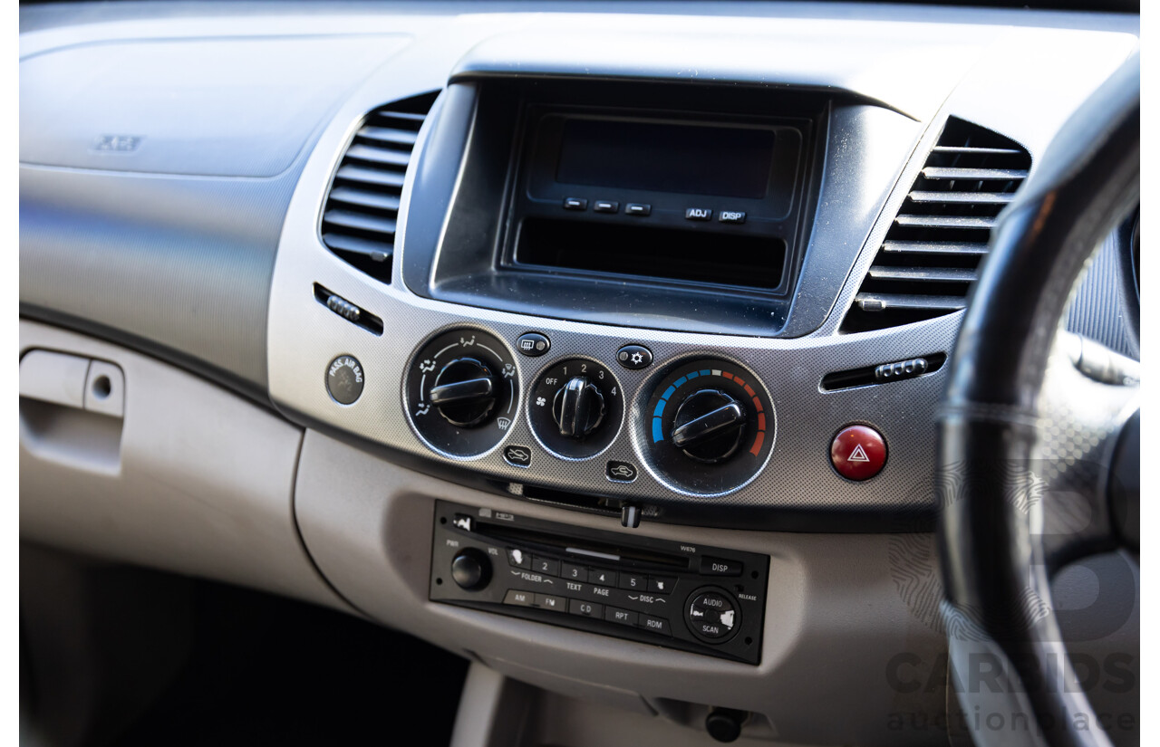 9/2008 Mitsubishi Triton GLX ML MY08 C/Chas Red 3.5L