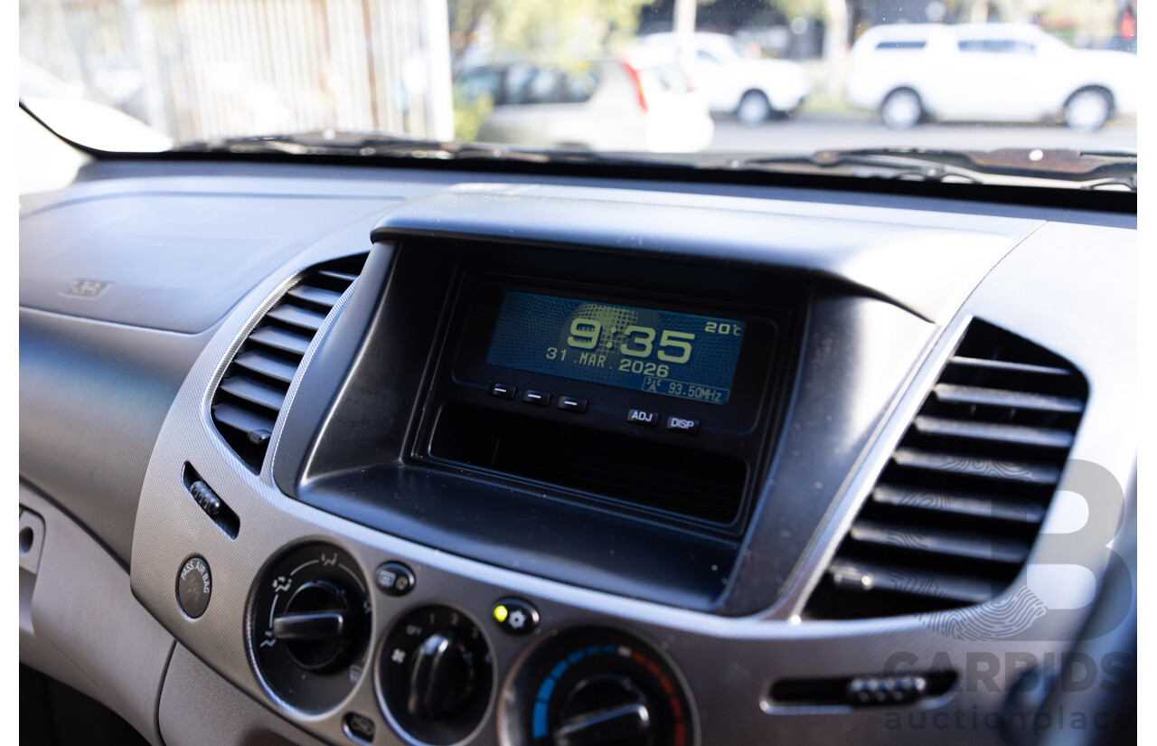 9/2008 Mitsubishi Triton GLX ML MY08 C/Chas Red 3.5L