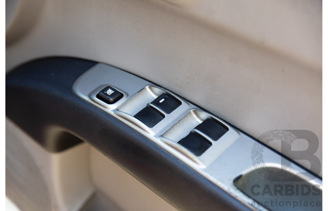 9/2008 Mitsubishi Triton GLX ML MY08 C/Chas Red 3.5L