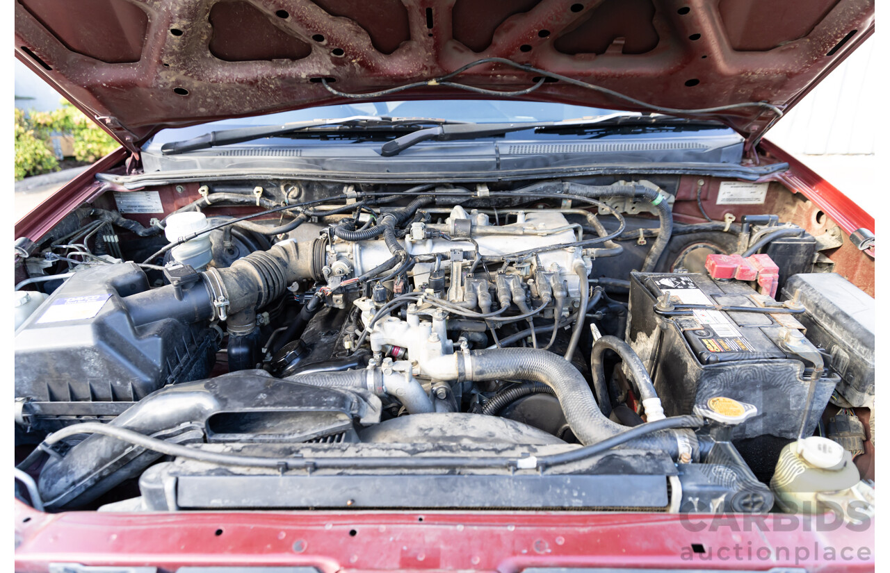 9/2008 Mitsubishi Triton GLX ML MY08 C/Chas Red 3.5L