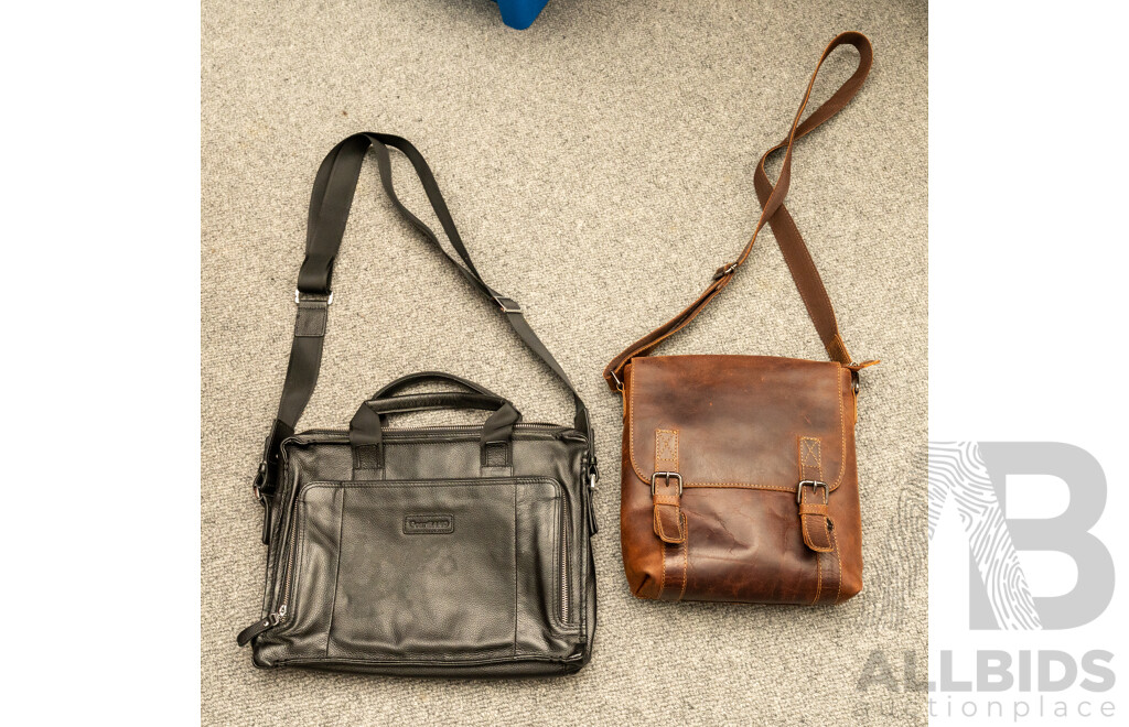 Collection of Leather Hand Bags and Satchels