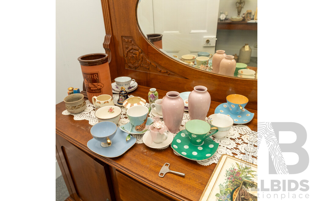 Collection of Various Ceramics and Porcelain