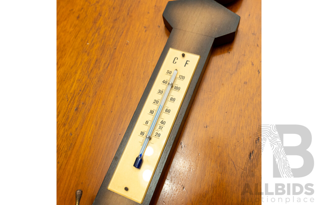 Vintage Anchor Form Barometer