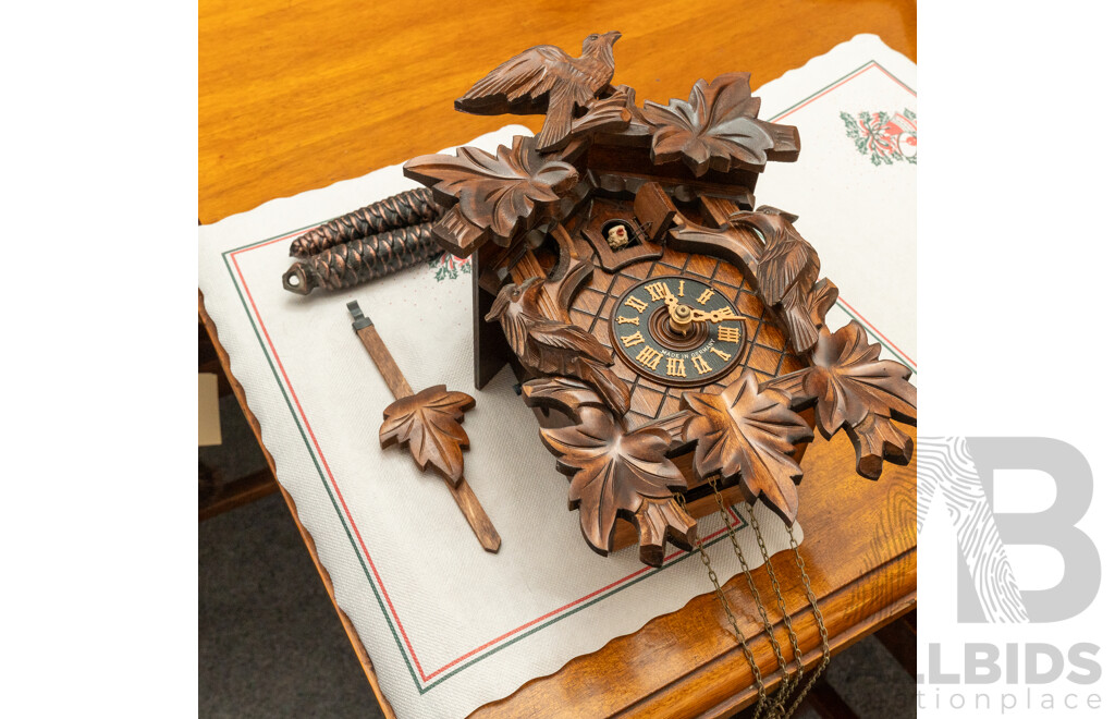 Vintage German Black Forest Cuckoo Clock