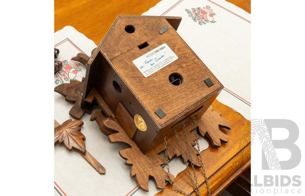 Vintage German Black Forest Cuckoo Clock