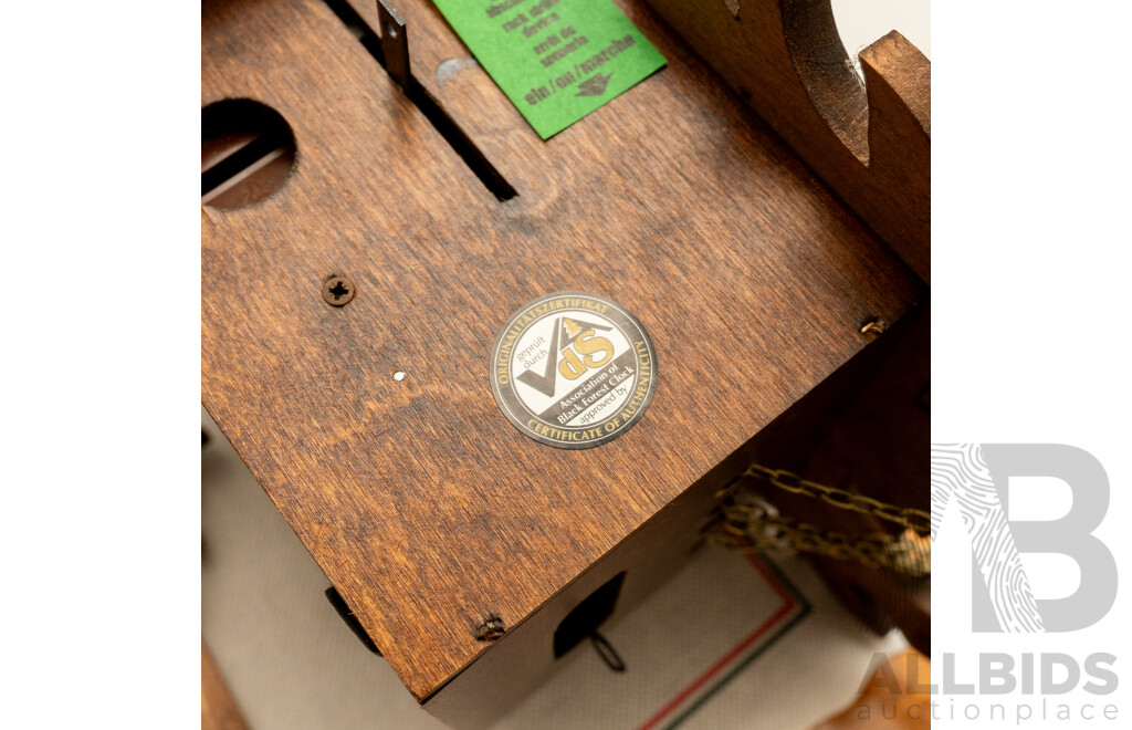 Vintage German Black Forest Cuckoo Clock