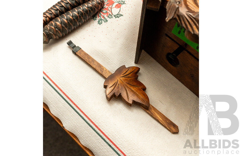 Vintage German Black Forest Cuckoo Clock