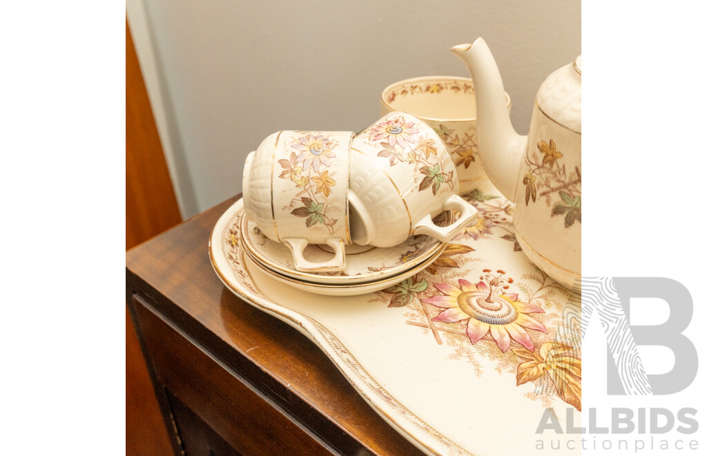 Vintage Belleek 12 Piece 'Neptune' Tea Service