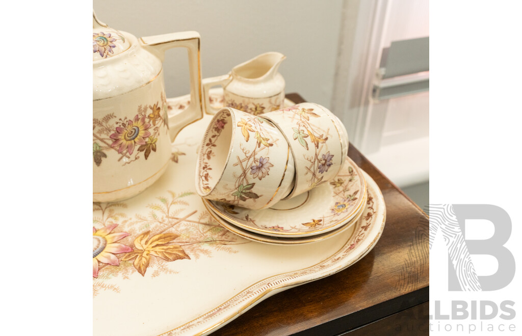 Vintage Belleek 12 Piece 'Neptune' Tea Service