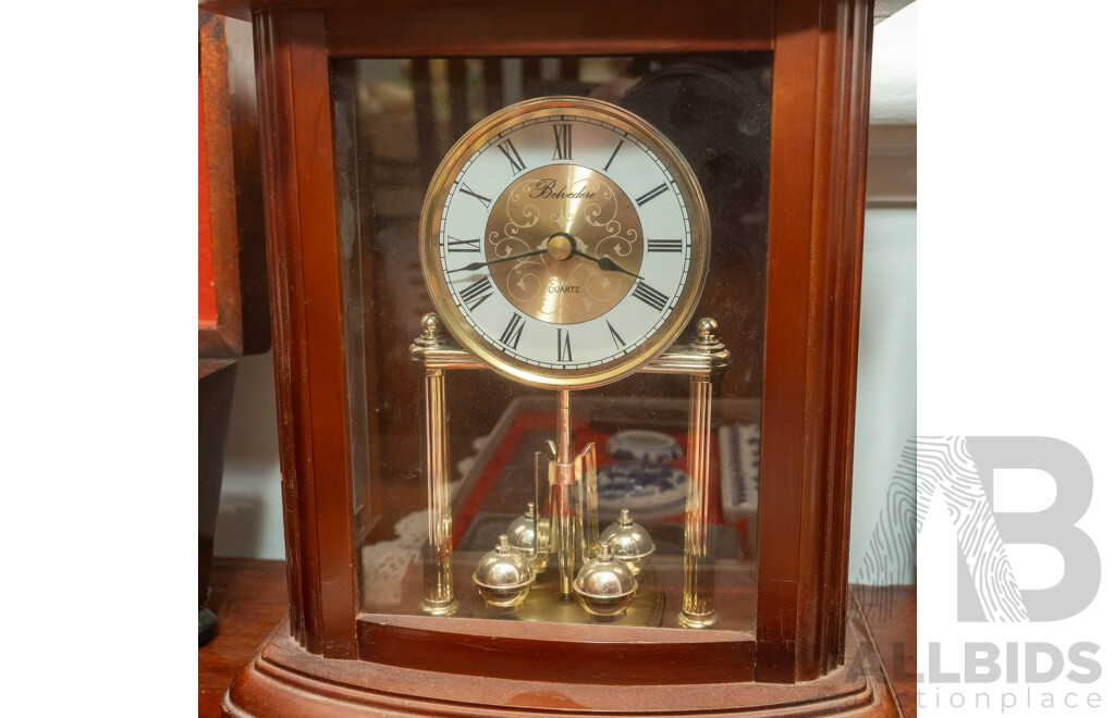 Reproduction Bulova B1848 Mantle Clock