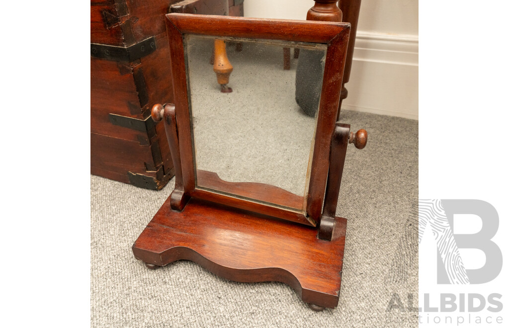 Edwardian Toilet Mirror