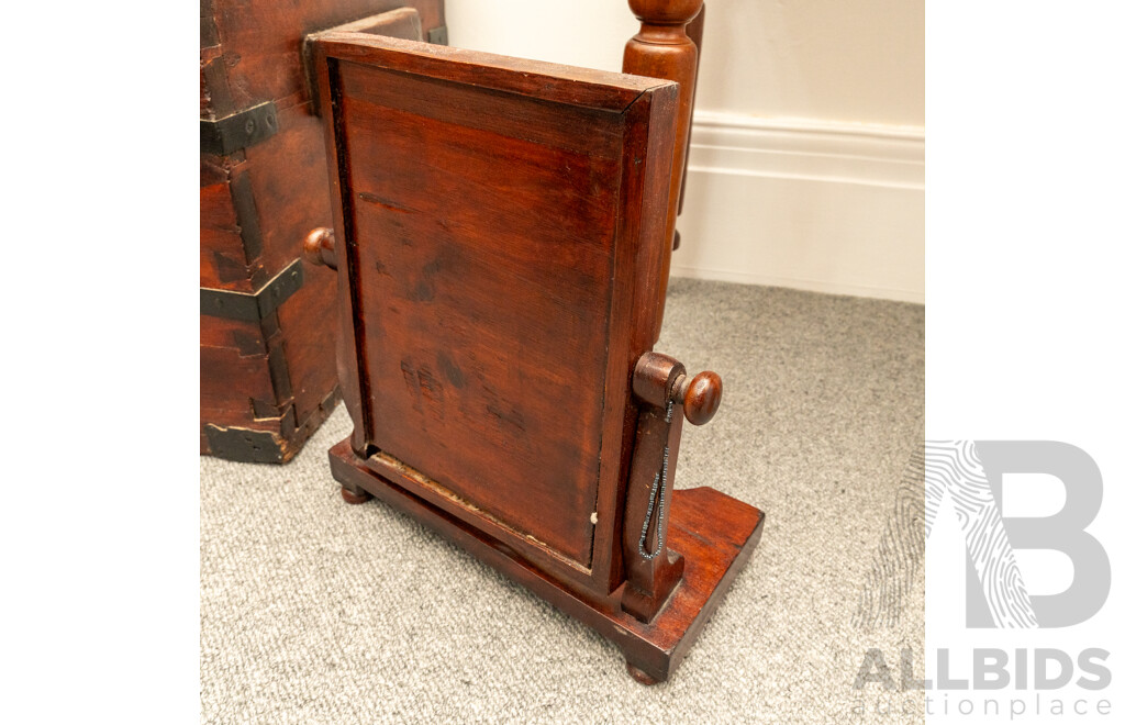 Edwardian Toilet Mirror