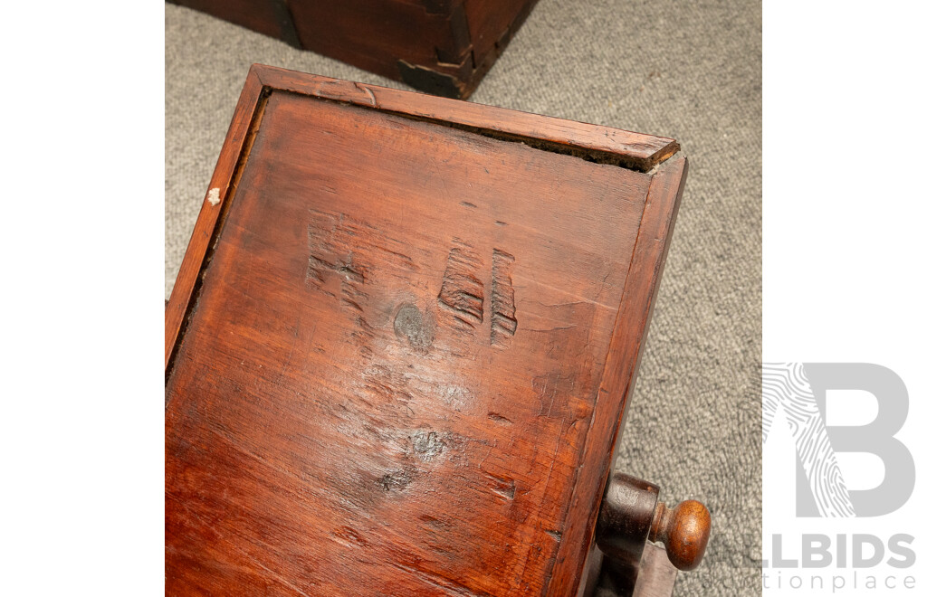 Edwardian Toilet Mirror