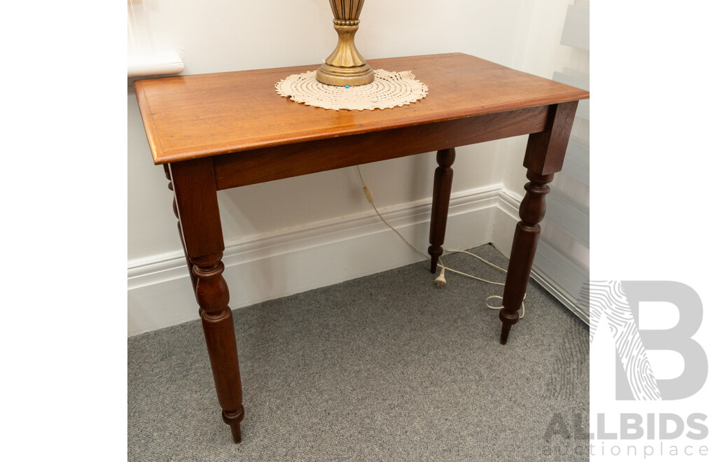 Victorian Cedar Hall Table