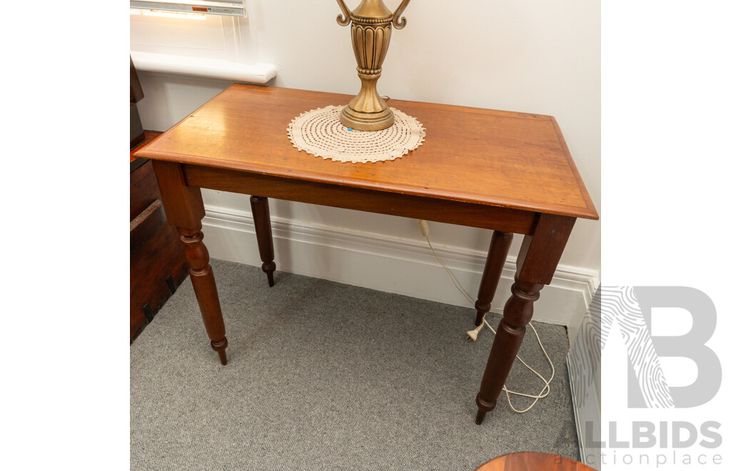 Victorian Cedar Hall Table