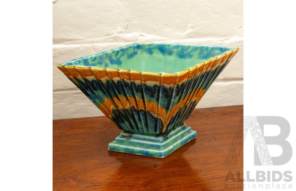 Vintage Sylvac Glazed Ceramic Vase