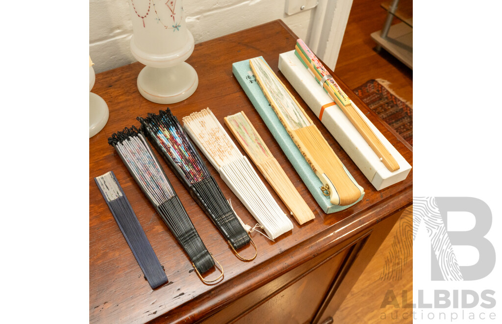Collection of Modern Chinese Hand Fans (7)