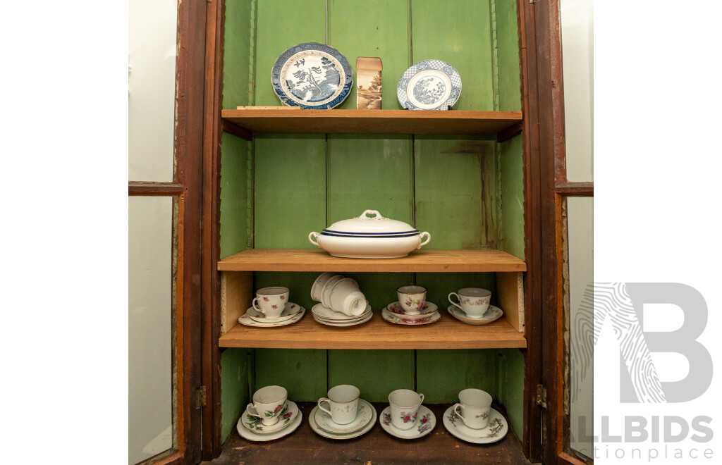 Collection of Porcelain Trios and Duets Inc Sampson, Roslyn and Noritake