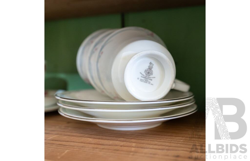 Collection of Porcelain Trios and Duets Inc Sampson, Roslyn and Noritake