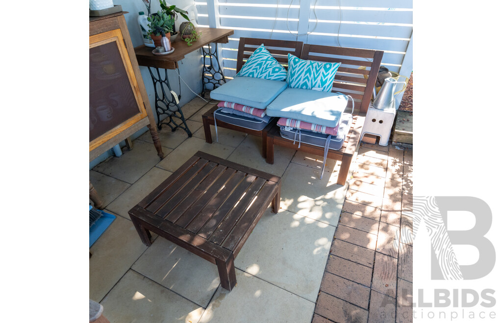 Timber Seven Piece Outdoor Lounge Suite