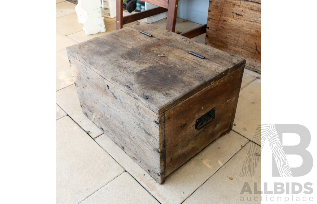 Small Timber Ammo Box
