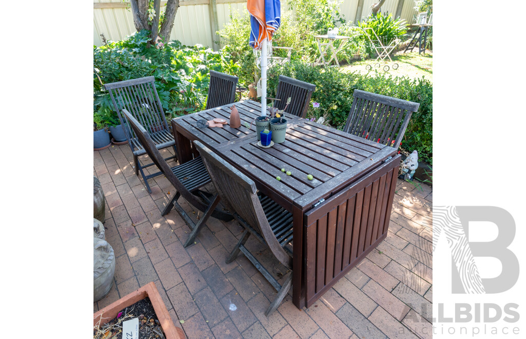 Timber Eight Piece Outdoor Suite