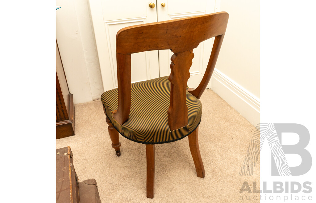 Edwardian Oak Dining Chair