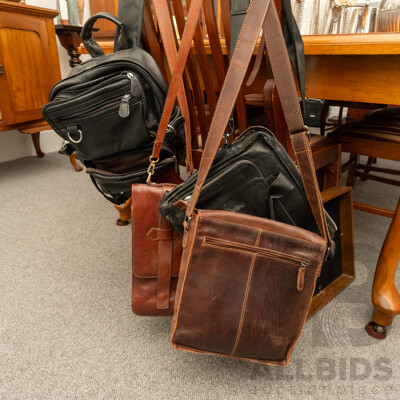 Collection of Leather Hand Bags and Satchels