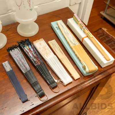 Collection of Modern Chinese Hand Fans (7)