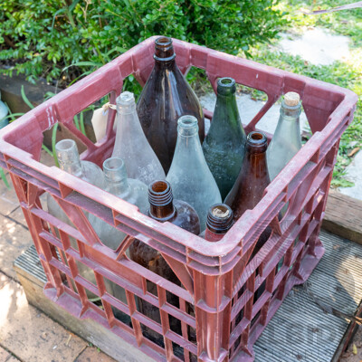 Collection of Vintage Bottles Including J McCarty and Co