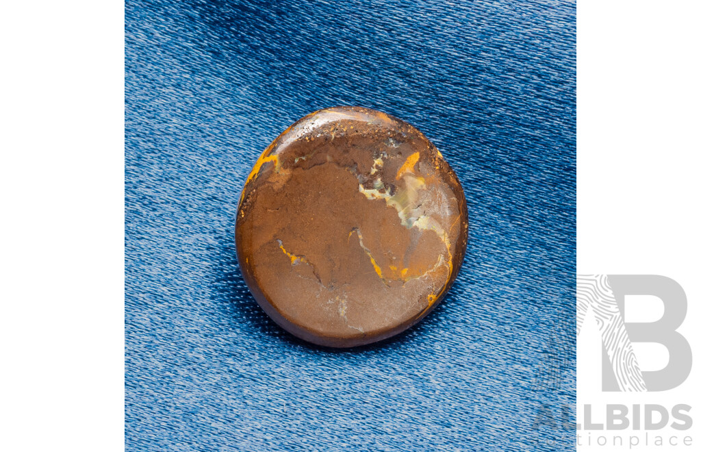 Round Cabochon Boulder Opal - 11.90cts