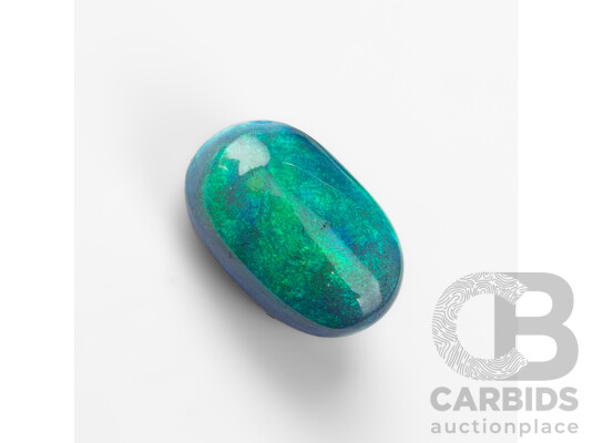 1.80ct Oval Cabochon Lightning Ridge Opal