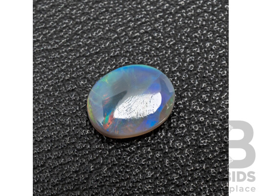 1660599 · 0.95ct Oval Lightning Ridge Opal