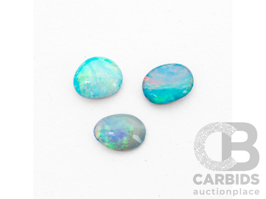 0.80ct Lightning Ridge Opals - Lot of 3