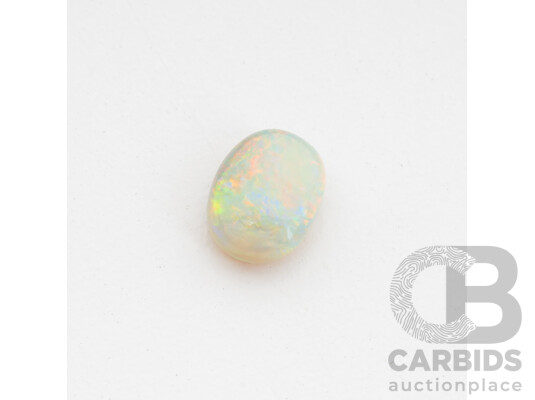 2.00ct Oval Cut Lightning Ridge Opal