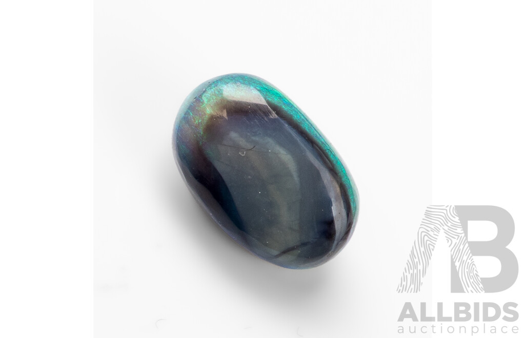 1.80ct Oval Cabochon Lightning Ridge Opal