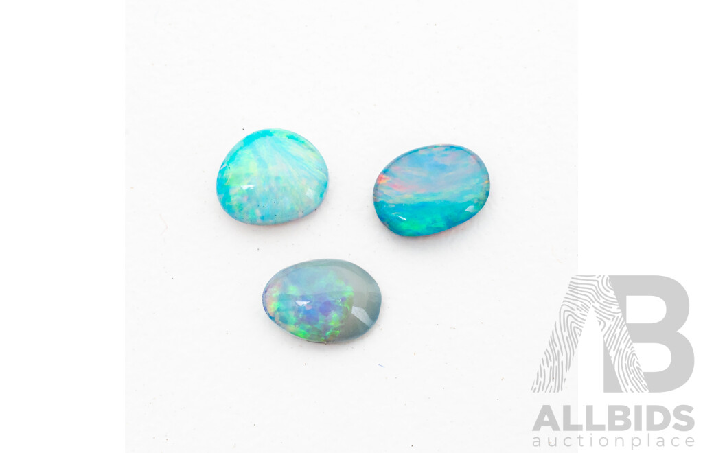 0.80ct Lightning Ridge Opals - Lot of 3