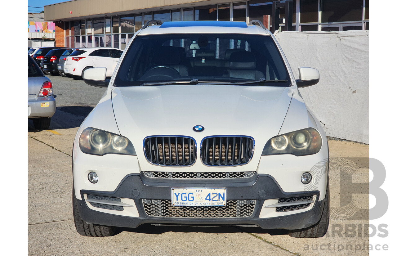 12/2008 Bmw X5 3.0d E70 4d Wagon White 3.0L