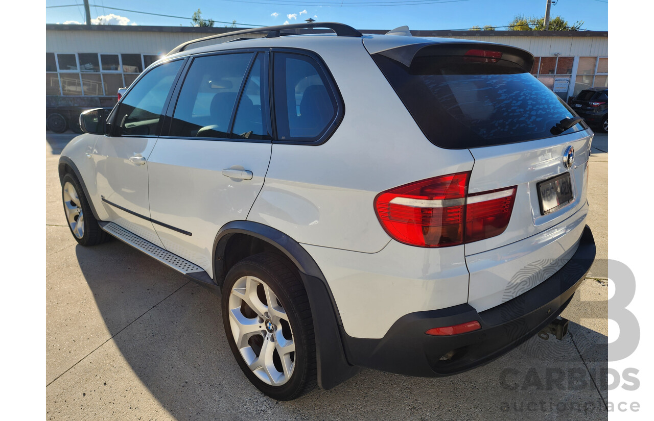 12/2008 Bmw X5 3.0d E70 4d Wagon White 3.0L