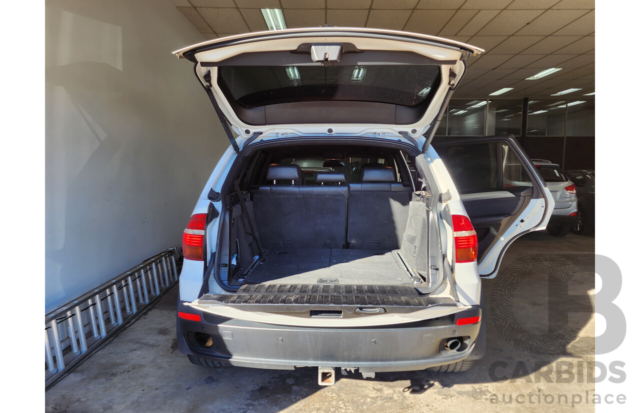 12/2008 Bmw X5 3.0d E70 4d Wagon White 3.0L
