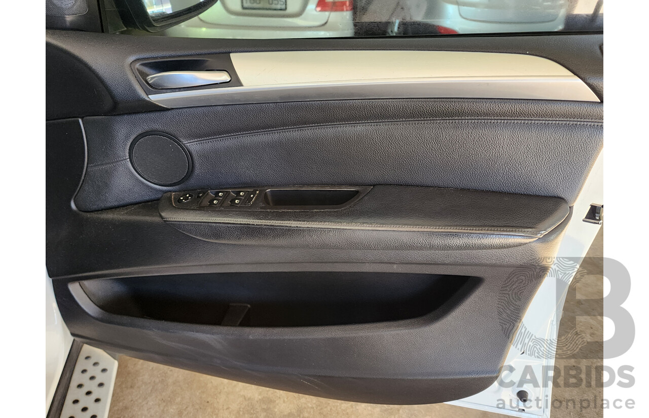 12/2008 Bmw X5 3.0d E70 4d Wagon White 3.0L