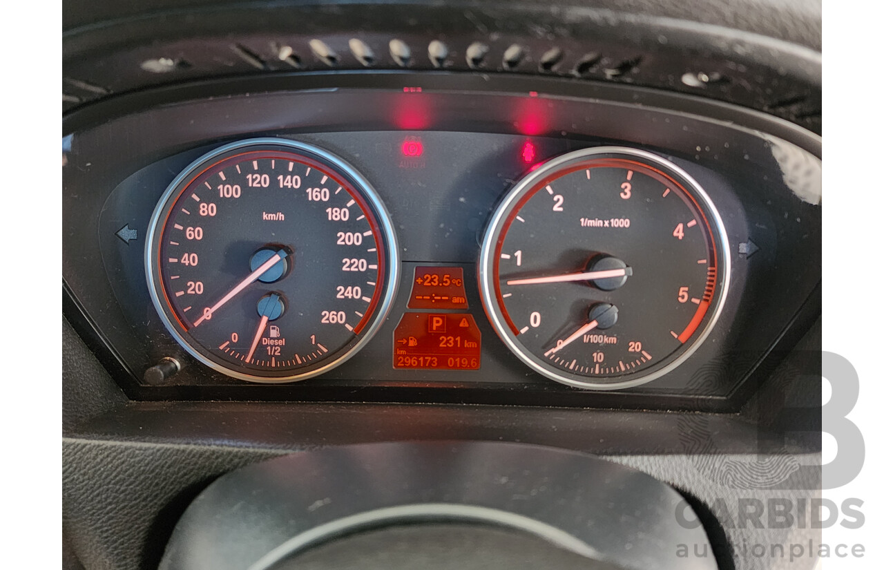 12/2008 Bmw X5 3.0d E70 4d Wagon White 3.0L