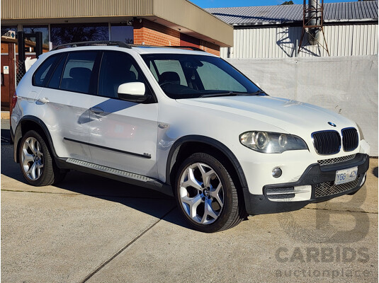 12/2008 Bmw X5 3.0d E70 4d Wagon White 3.0L