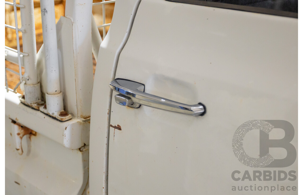 3/1977 Toyota Dyna 4d Tray Back Solid White 2.0L