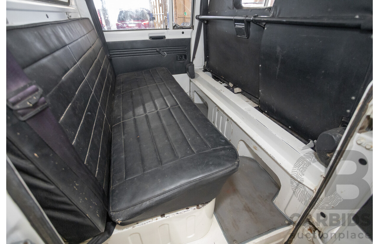 3/1977 Toyota Dyna 4d Tray Back Solid White 2.0L