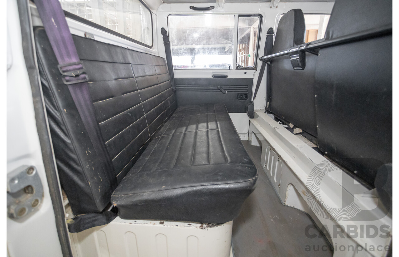 3/1977 Toyota Dyna 4d Tray Back Solid White 2.0L