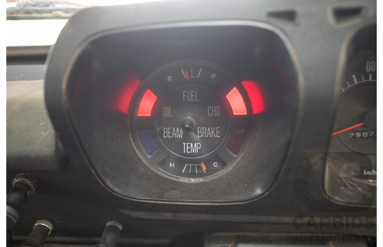 3/1977 Toyota Dyna 4d Tray Back Solid White 2.0L