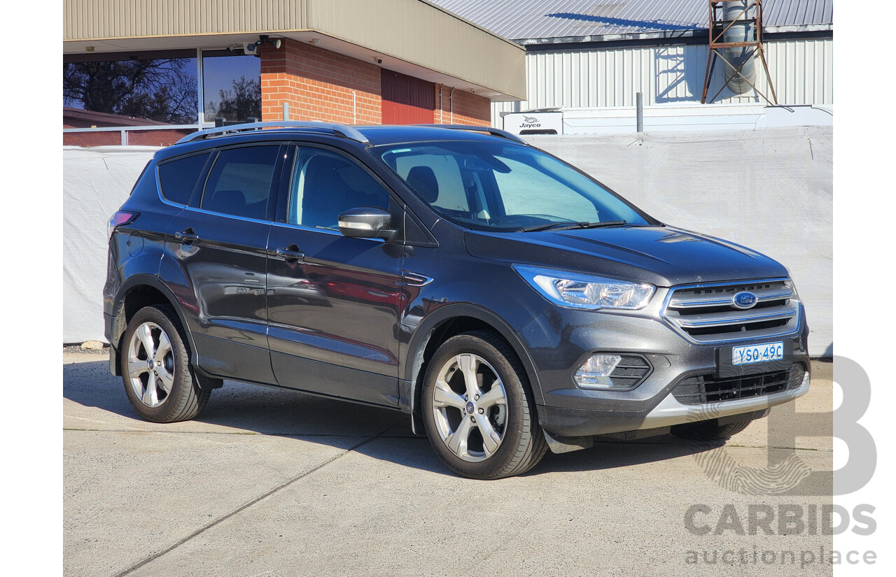6/2018 Ford Escape Trend ZG MY18 4d Wagon Grey 1.5L