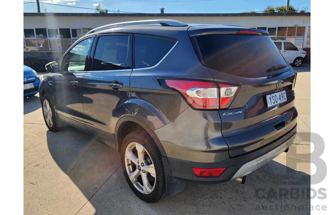 6/2018 Ford Escape Trend ZG MY18 4d Wagon Grey 1.5L