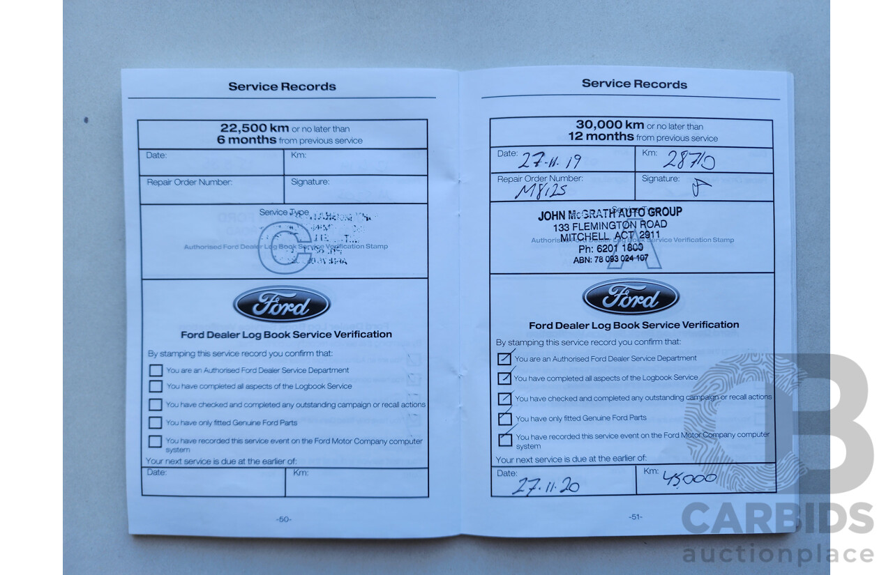 6/2018 Ford Escape Trend ZG MY18 4d Wagon Grey 1.5L